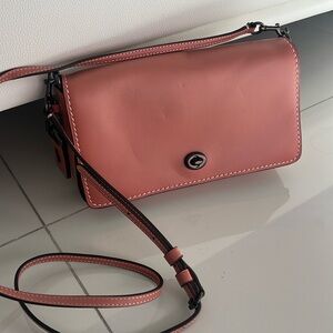 Coach Glovetan Dinky Crossbody leather crossbody bag